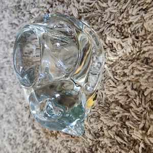Cat Votive Candle Holder - glass